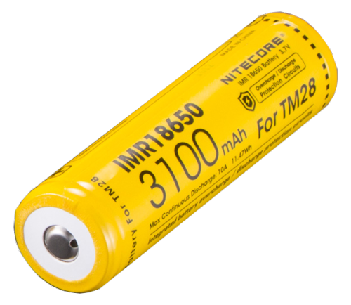 Accus IMR18650 - 3100mAh - 10A - 3,7V