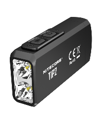 Lampe porte-clés Tip 2 Noire - 720Lm - Lg : 62,49mm - Lrg : 26,92mm