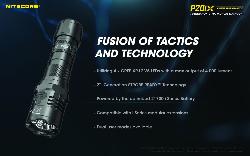 Lampe torche Precise 20 I X -  4000 Lm - Lg : 141.5mm - Dia-tête : 31.8mm