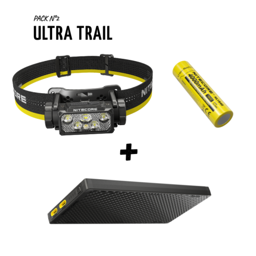 Pack Ultra Trail n°2 : HC60UHE + 2eme Batterie NL1840 + NB10000G3