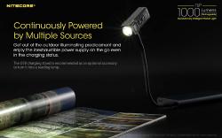 Lampe porte-clés Tup - 1000Lm - Lg : 70,3mm - Dia tête : 29,5mm