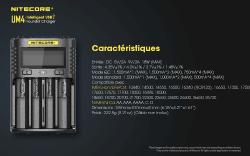 Chargeur USB - 4 ports de charge de 1500mA chacun - écran LCD