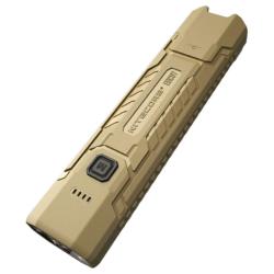 Lampe torche EDC 07 TAN - 1500Lm - Lg : 120mm - Dia-tête : 31mm x 17mm 
