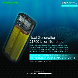 Batterie Li-ion 21700 - 10 000mAh - 3,64V - 36,4Wh - Pour HU60
