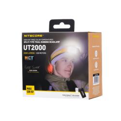 Lampe Frontale UT2000 + Batterie externe Carbo12K - 2000Lm 