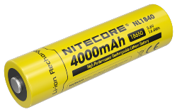 Accu Li-ion 18650 - Capacité 4000mAh - 3,6V - 14,4Wh