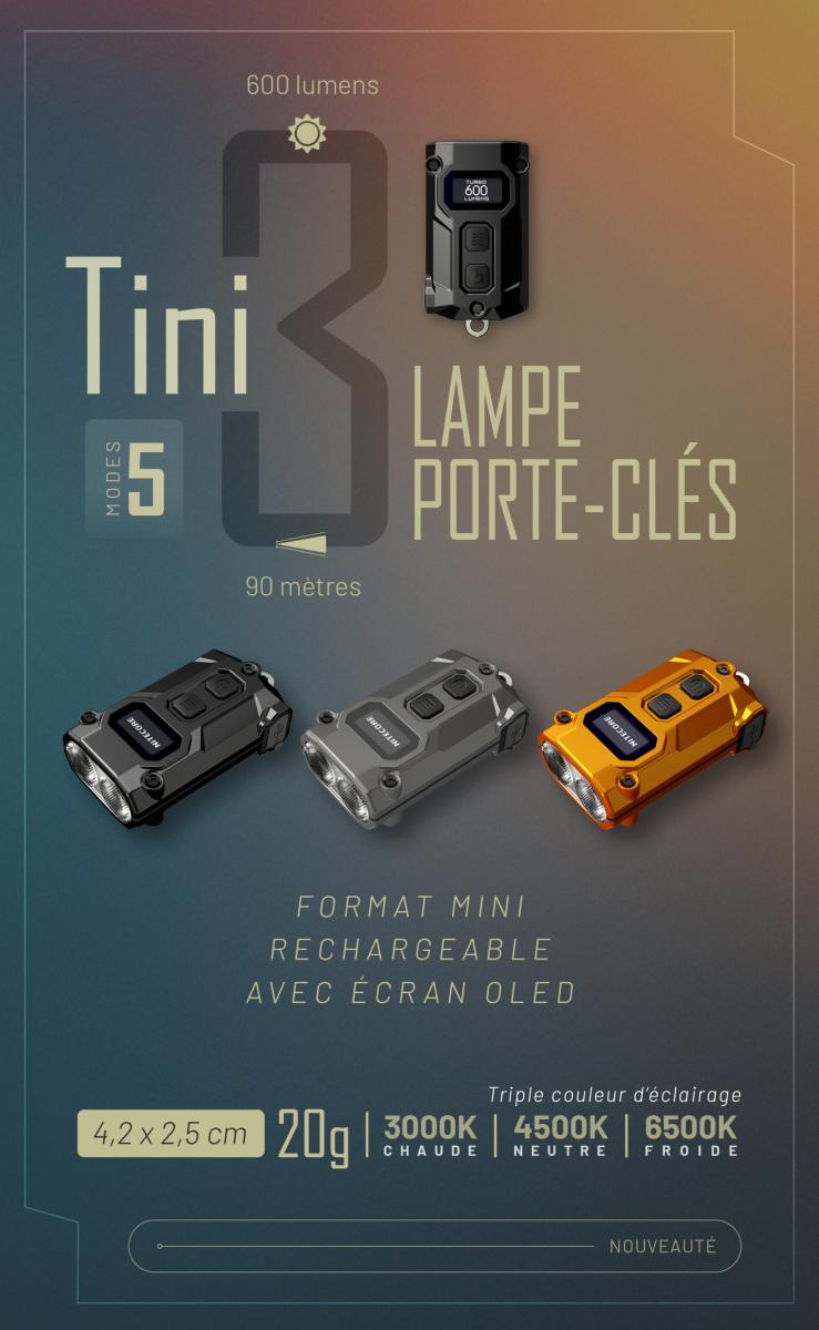 Nouvelle lampe porte-cl Tini 3