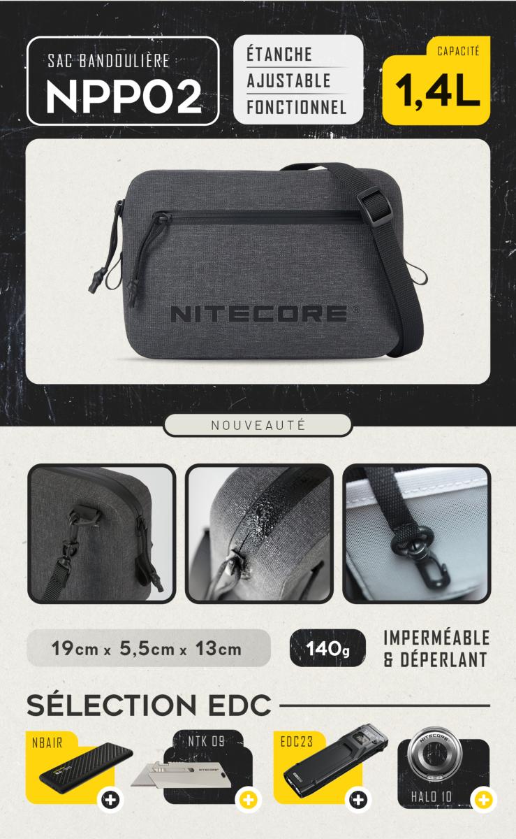 Nouveau sac bandoulire EDC NPP02