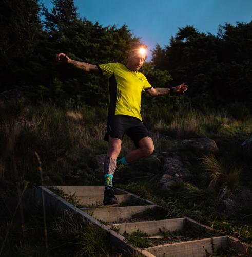 Running et Trail de nuit avec une Frontale Nitecore