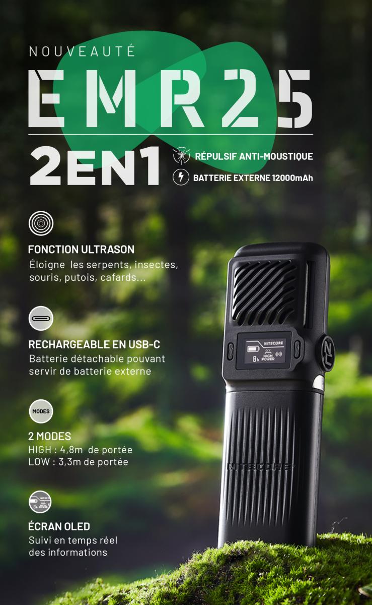 Nouveau rpulsif anti-moustique - EMR25